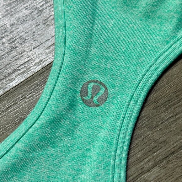 Lululemon Women's Cool Racerback Tank - Green - Picture 3 of 5